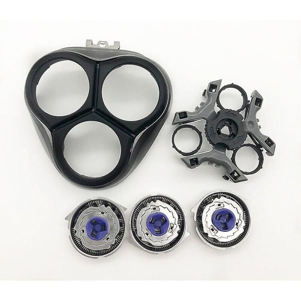 Reservedeler barberhøvelhode for Philips Hq8 Pt860 Pt730 Pt735 At890 Pt736 Pt786 sølv