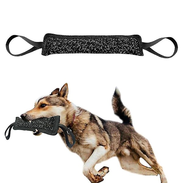 2 håndtag kæledyr træning bid legetøj ung hund tygge arm ærme