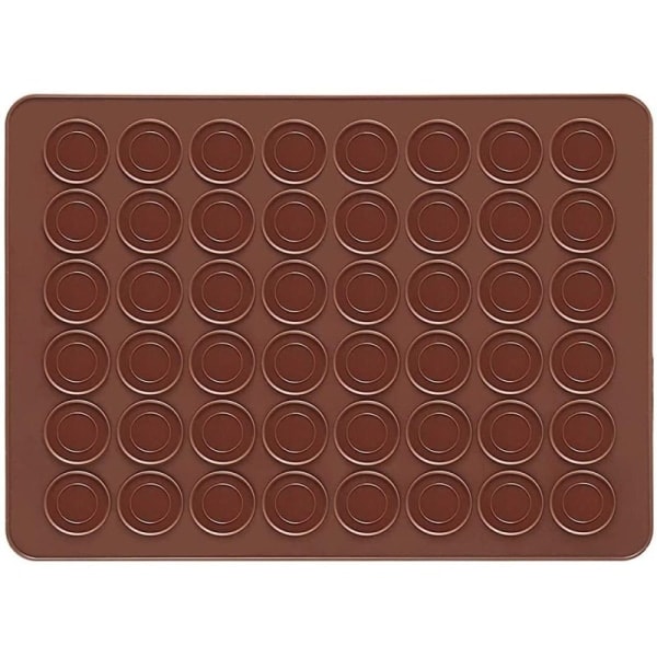 IC 2 kpl silikoni macaron-leivonta-alusta 48 kololla, tarttumaton