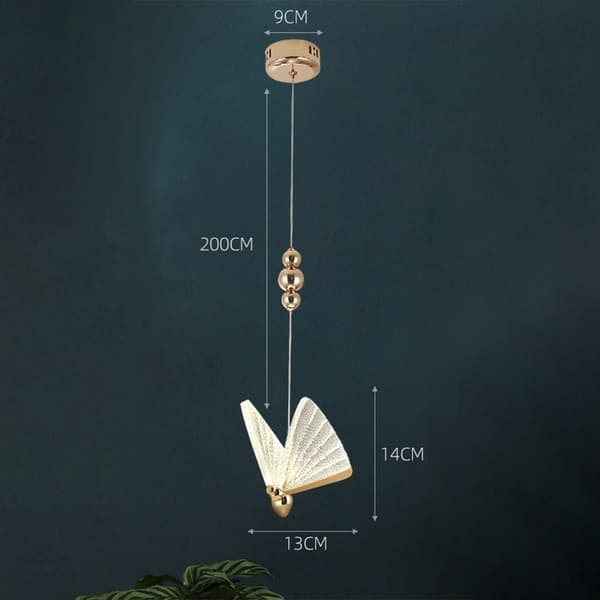 Loftlampe Sommerfugl Lille Pendel Nordisk