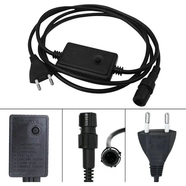 Varmhvite LED Lyslenke Juledekorasjon 20M