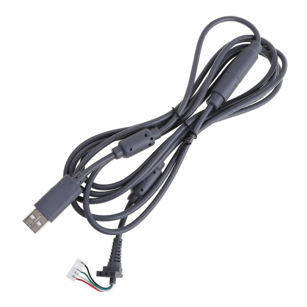 4-stifts trådbunden USB Breakout-kabel för Xbox 360 trådbunden kontrolltillbehör (grå)