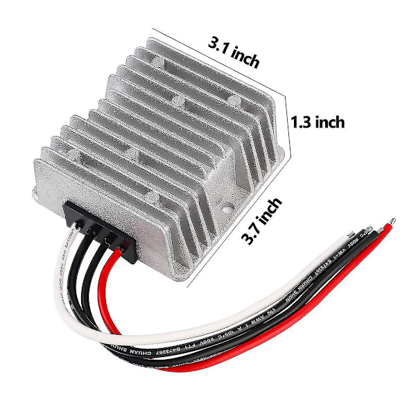 DC spänningsregulator DC 24V steg ner till 12V 20A 240W Buck Converter Reducer Power Converter Vattentät modul Transformator (24V till 12V 20A)