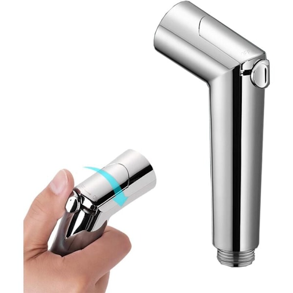 1 stk. Håndholdt Bidet Sprøjte, Justerbar Tryksprøjte, Toiletbruser Håndholdt Sprøjte, Bidet Toiletsprøjte, til Personlig Hygiejne, Rengøringspleje