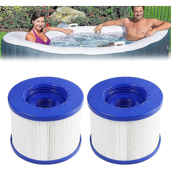 2/4/6 st filterpatroner för spa/badtunna, filterpatroner för pool för Aqua Spa/B Cool 2/Be Spa/O'Spazia/Hesperide/