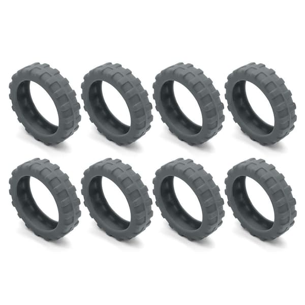 8 ST/Set Resväska Hjulskydd Skoskydd Grå 8 St-8 St Gray 8Pcs-8Pcs