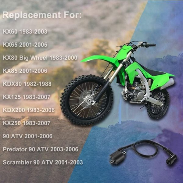 Tændspole Udskiftning til Off-Road Motorcykel