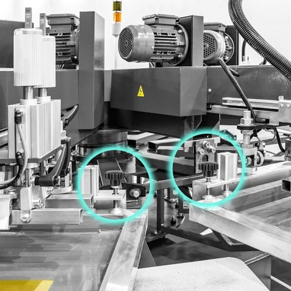 10 stk. M8x40 Hunngjenge Mutter Klemmhåndtak Stjerneform Håndknotter Svart Plast Skrue-i Håndtak Klemmeknott for Mekanisk Utstyr