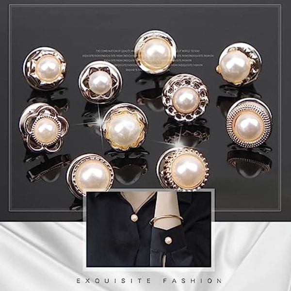 Brosch knappar 20-pack
