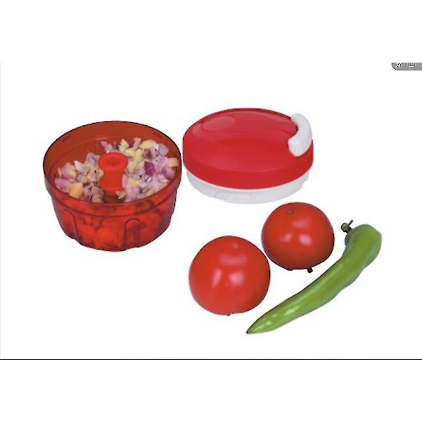 Tupperware Chop N Prep Chef i blå/rød farve