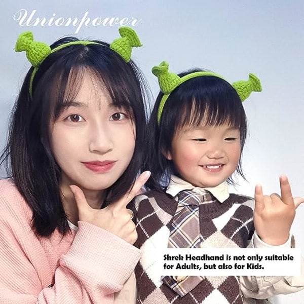 IC Shrek Panta otsilla, söpöt naamiaisasusteet, Halloween Cosplay -rekvisiitta Juhlateema Asu Unisex