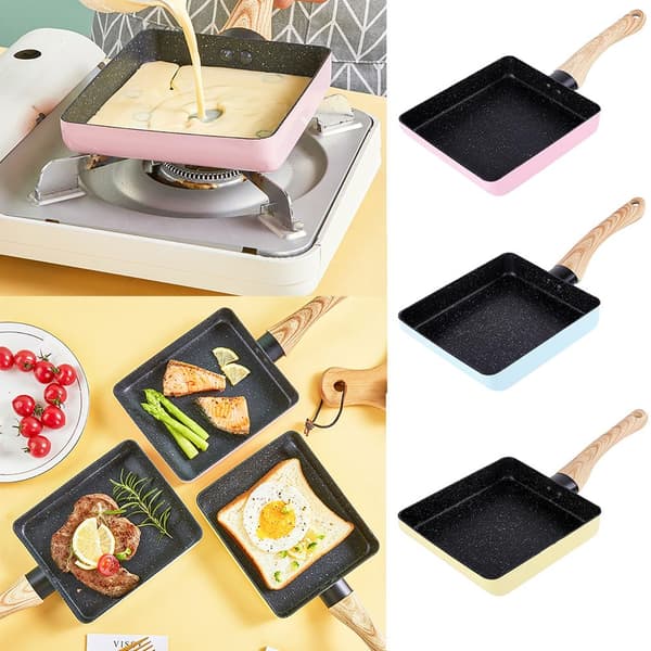 Tamagoyaki Stekepanne Omelettpanner ROSA Rosa Pink