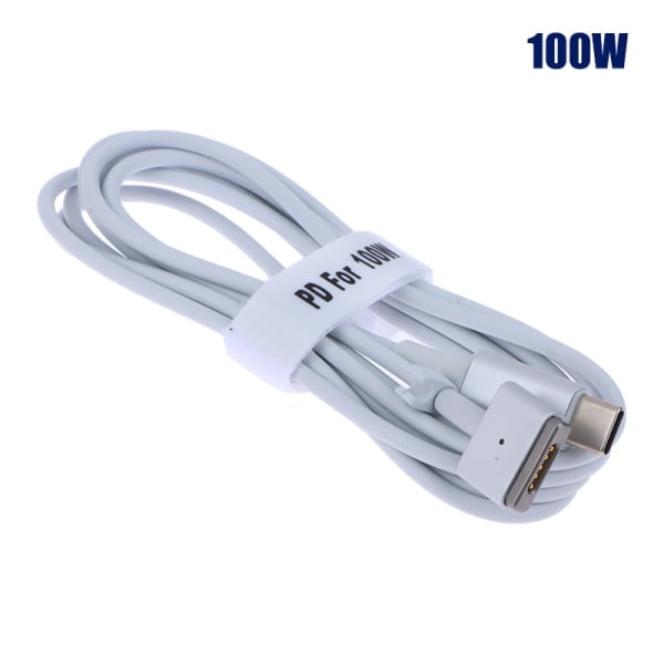 IC Typ-C till Magsafe2 strömkabel 100W Lämplig för Notebook T-huvud 100W
