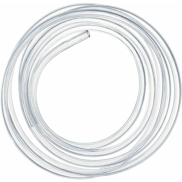 3 metriä kirkasta paineletkua, 10 x 12 mm joustava PVC-letku