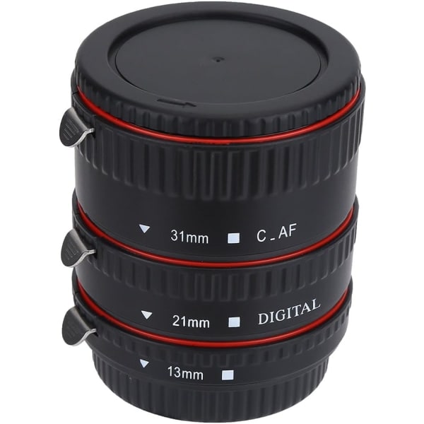 IC Autofokus Makro Objektiv Förlängningsrör Set AF Makro Förlängningsrör Ring 13mm, 21mm, 31mm