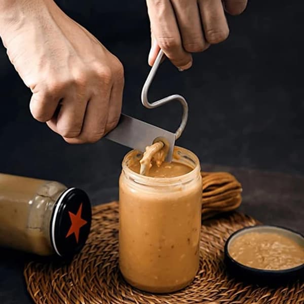 Peanut Butter Stirrer and Mixer, Natural Nut Butter Mixing Tool for Kitchen Use