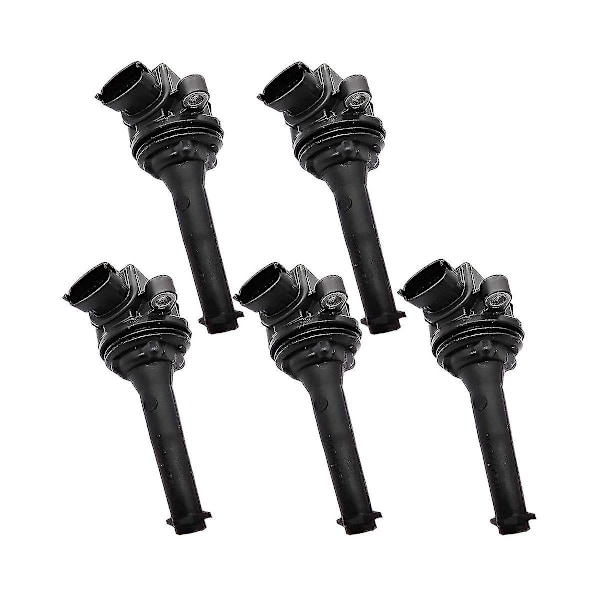 5 pak tændspole til 30713416 9125601 til Volvo C70 S60 S70 S80 V70 Xc70 Xc90 2.0 2.3 2.4 2.5 T5