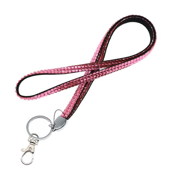 Bling Kristall Snodd Strass ID Snodd ROSA rosa pink
