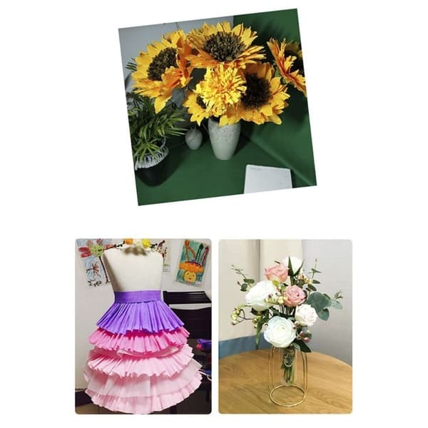 Krepapir Blomsterindpakningsbuket Papir 24 24 24 24