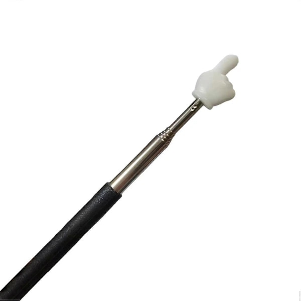 Extendable Finger Stick Retractable Telescopic Classroom Teacher Pointer Mini Handheld Presentation -Sy -Sy Black Black