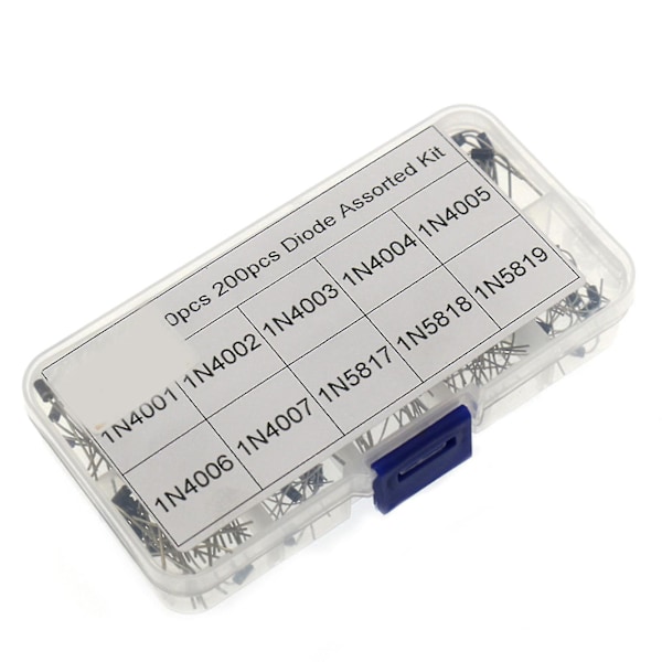 Tasasuuntaaja diodi 1n4006 1n5817 1n5818 1n5819 1n4001 1n4002 1n4003 1n4004 1n4005