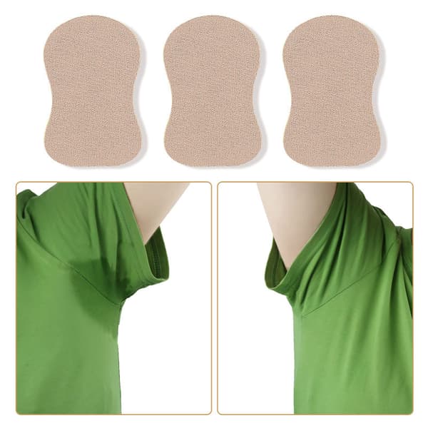 10-pak svedpuder til armhuler, unisex svedpuder til armhuler