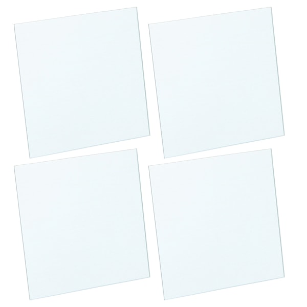 Spegelvägg - Självhäftande spegel 22x22cm 4-pack