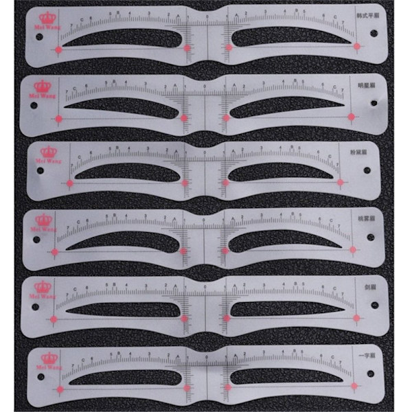 Ögonbrynsstencil Grooming Shaper Mall 2 2 2 2