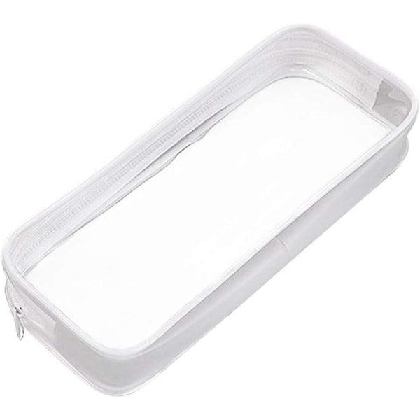 IC Gennemsigtig taske Stor kapacitet Penalhus Taske opbevaringstaske Holder Transparent PVC Pen taske Pen pose