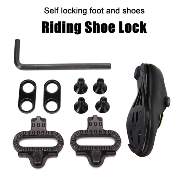 IC 1 Set MTB Cykelpedalklossar Självlåsande Cykelpedal Cl 1 Set