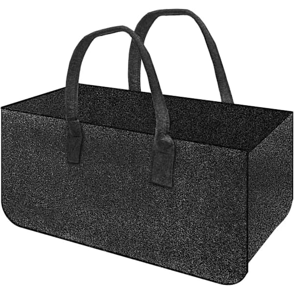 Felt bag with handle, for storing large items, 50 x 25 x 25 cm