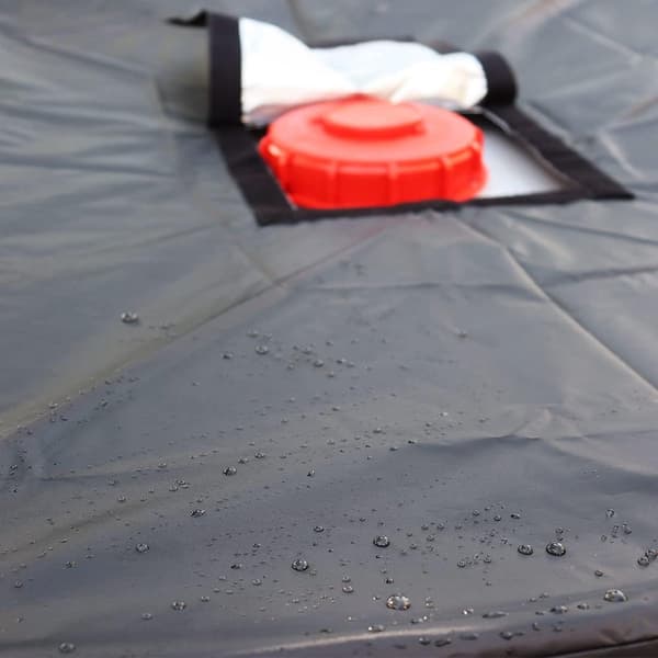 1000L IBC vattentank UV-skydd - 120x100x116cm, för behållare