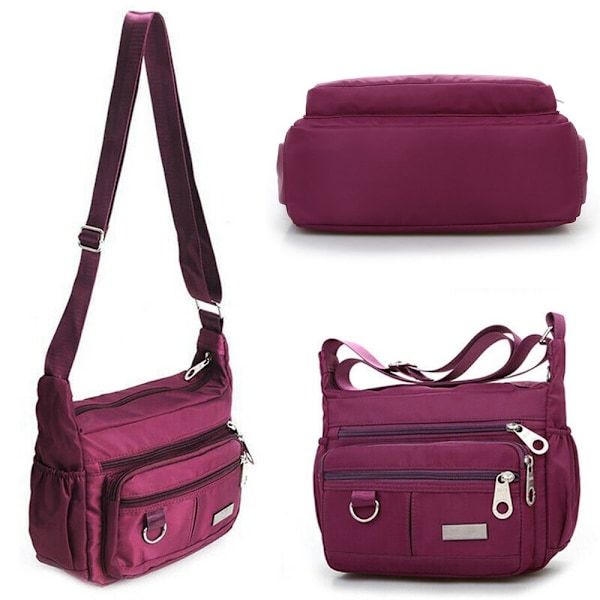 Axelväska Messenger Bags Cross Body LILA purple