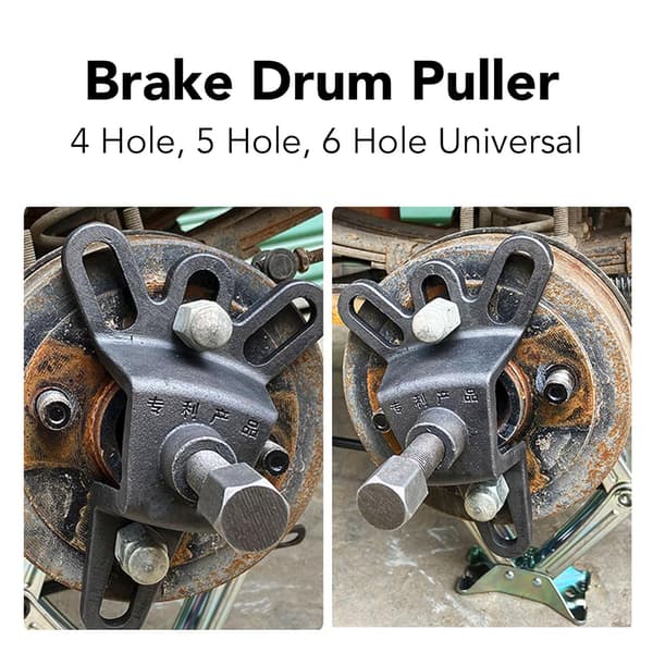 High Carbon Steel Axle Half-Shaft Removal Kit Brake Drum Puller Brake Drum Spreader Tool Motorcycle Repair Tool
