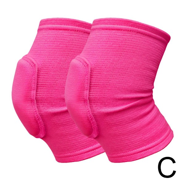 Sponge Sports Knebeskyttere Dans Volleyball Basketball Dance Kneli rose red L
