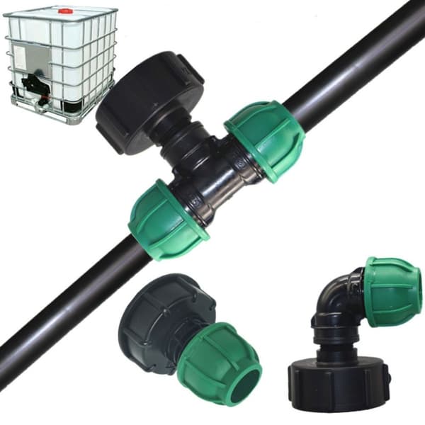 IBC-säiliöadapterit Sovitin Kierreyhdistäjä 25MMTEE-LIITIN 25mmTee-liitin 25mmTee Connector