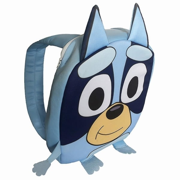 IC Bluey och Bingo skolväska 11,4*9\" tecknad skolryggsäck för barn, födelsedagspresent för barn - storlek Bluey