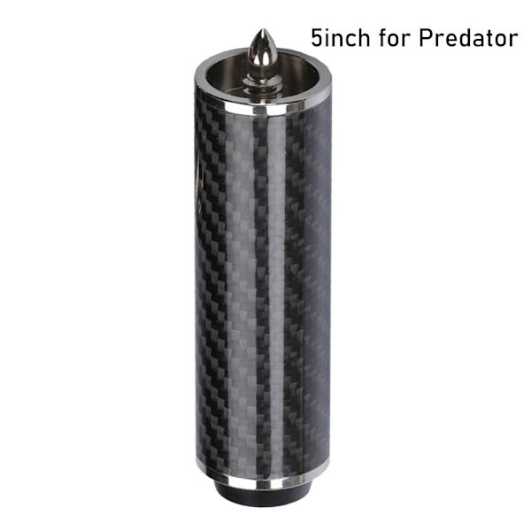 1. Snooker Kø Forlængerforbindelse Skaft 5 TOMMER TIL PREDATOR 5 tommer til Predator 5inch for Predator
