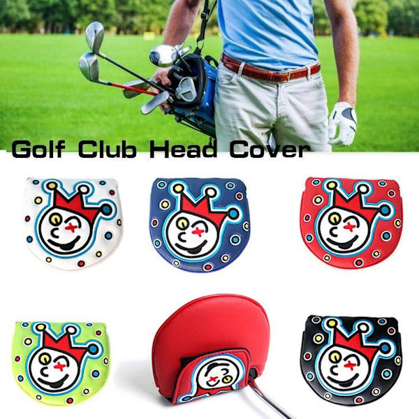 Golf Putter Hodebeskyttelse Golfkølle Beskyttelse BLÅ Blå Blue