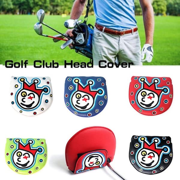 Golf Putter Hodebeskyttelse Golfkølledeksler HVIT Hvit White