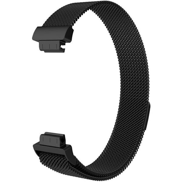 Smartwatch rem - Milaneserem - Passer til Fitbit Inspire - Sort - Størrelse S