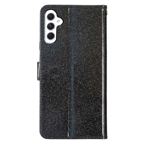 Glitter Pulver Flip Læder Telefon Cover For Samsung Galaxy A55