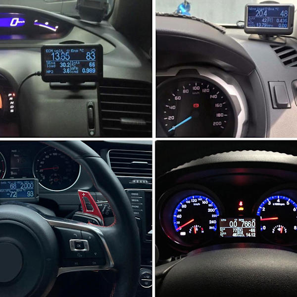 Gen 2 Mini R56 Ultra Gauge EM Plus OBD II, OBD2 Code Scan Tool - UltraGauge v1.4, 50% rabatt