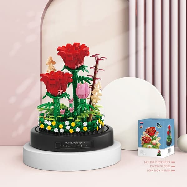 Byggeklosser Blomsterbukett 5 5 5 5