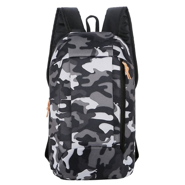Reppu vuorikiipeilyyn Vetoketju Säädettävä vyö Leirintä Miehet Naiset Lapset Musta Camouflage 2