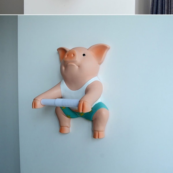 IC Gris Stil Toalettpappershållare Stansfri Hand Tissue Box Househ