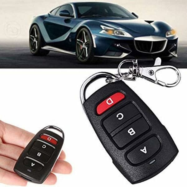 2-pack Universal Ersättningsfjärrkontroll för Elektrisk Garageport 433 MHz