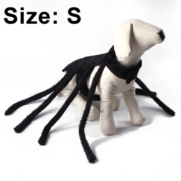 Hunde Halloween Kostumer - Edderkoppekostume til Halloweenfest, til stil 1 style 1
