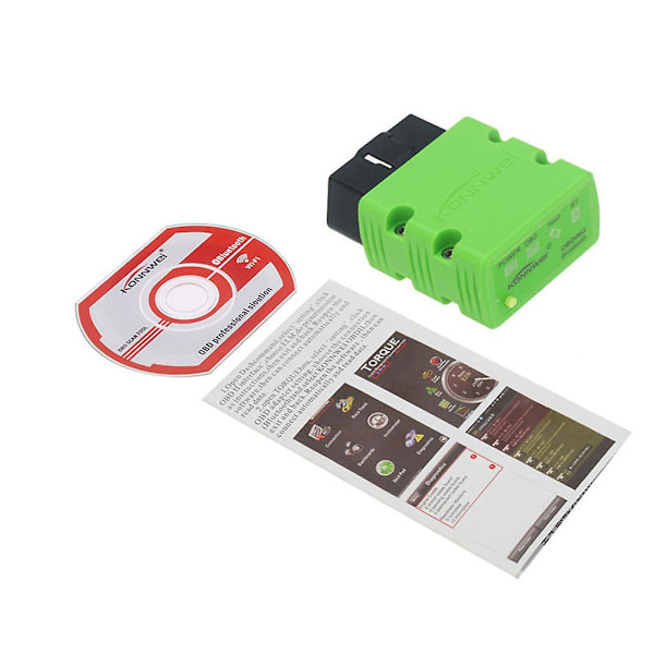 Konnwei Kw902 Elm327 Bluetooth 5.0 Obd2 Obdii Bilskanner for motorkontroll