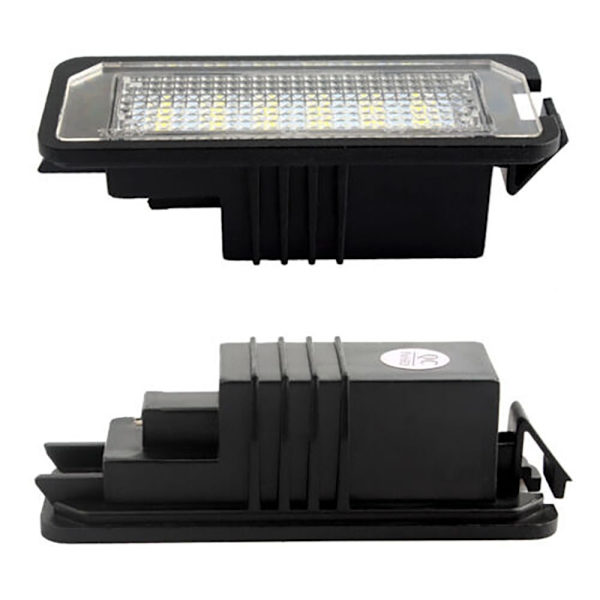 2 stk. nummerpladelys bil lampe til VW Golf 4/5/6 2 stk. 2pcs